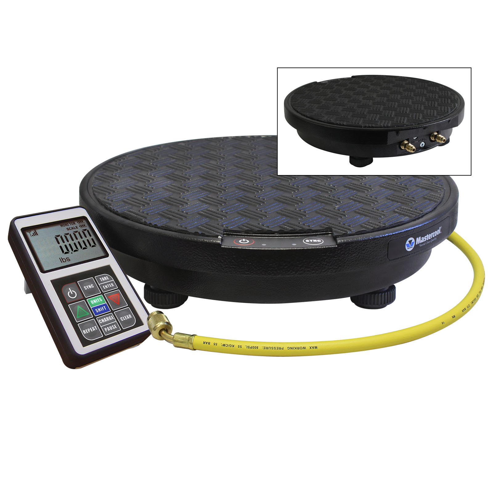 Mastercool Wireless Charging Scales (With Solenoid)