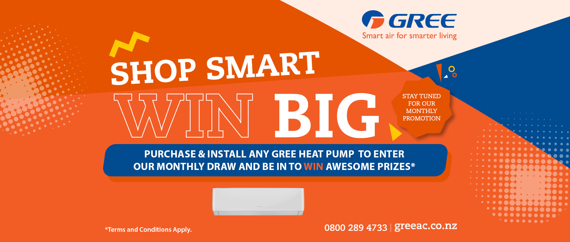 Shop Smart Win Big with Gree Heat Pumps