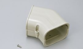 Duct 45 Elbow 80mm Ivory DLW-80
