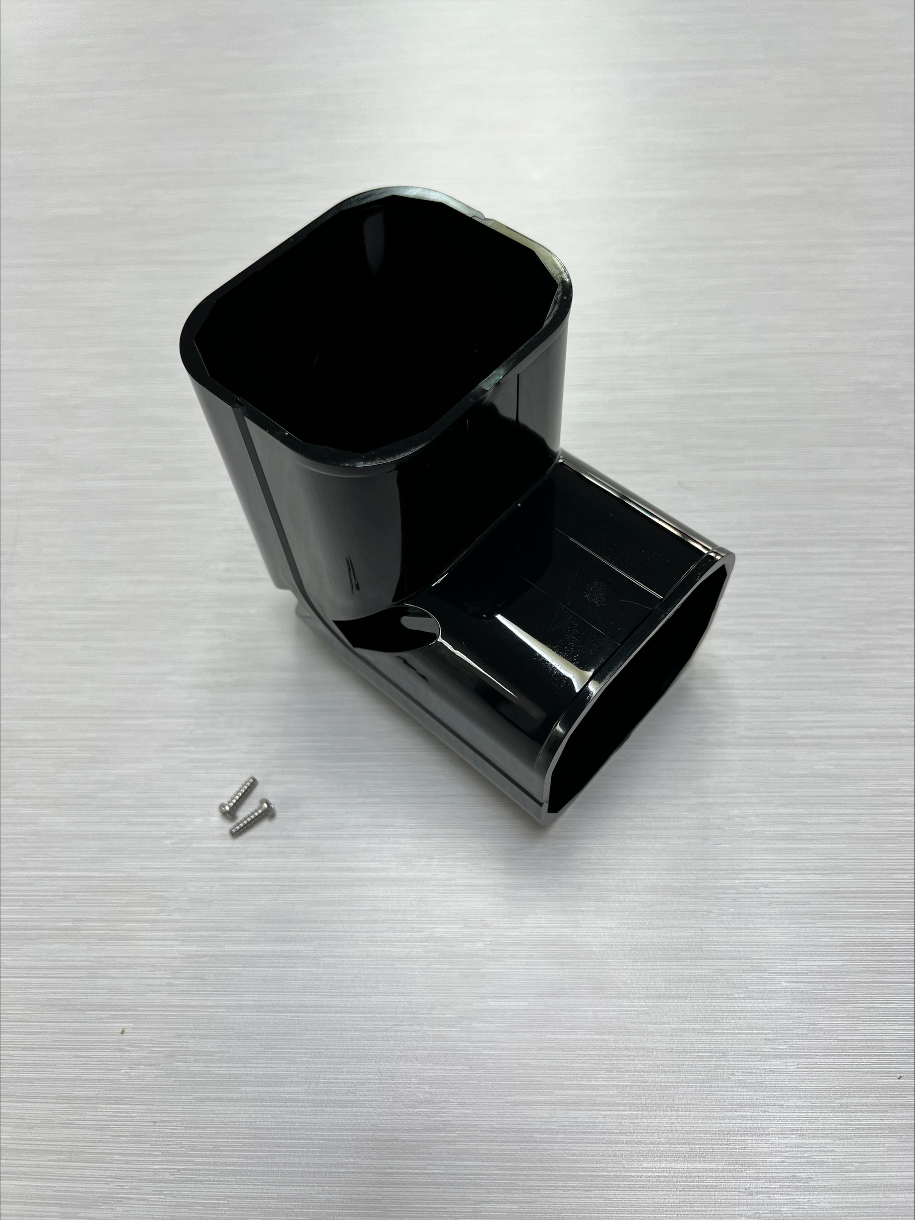Duct Corner 80mm Black BDK-80