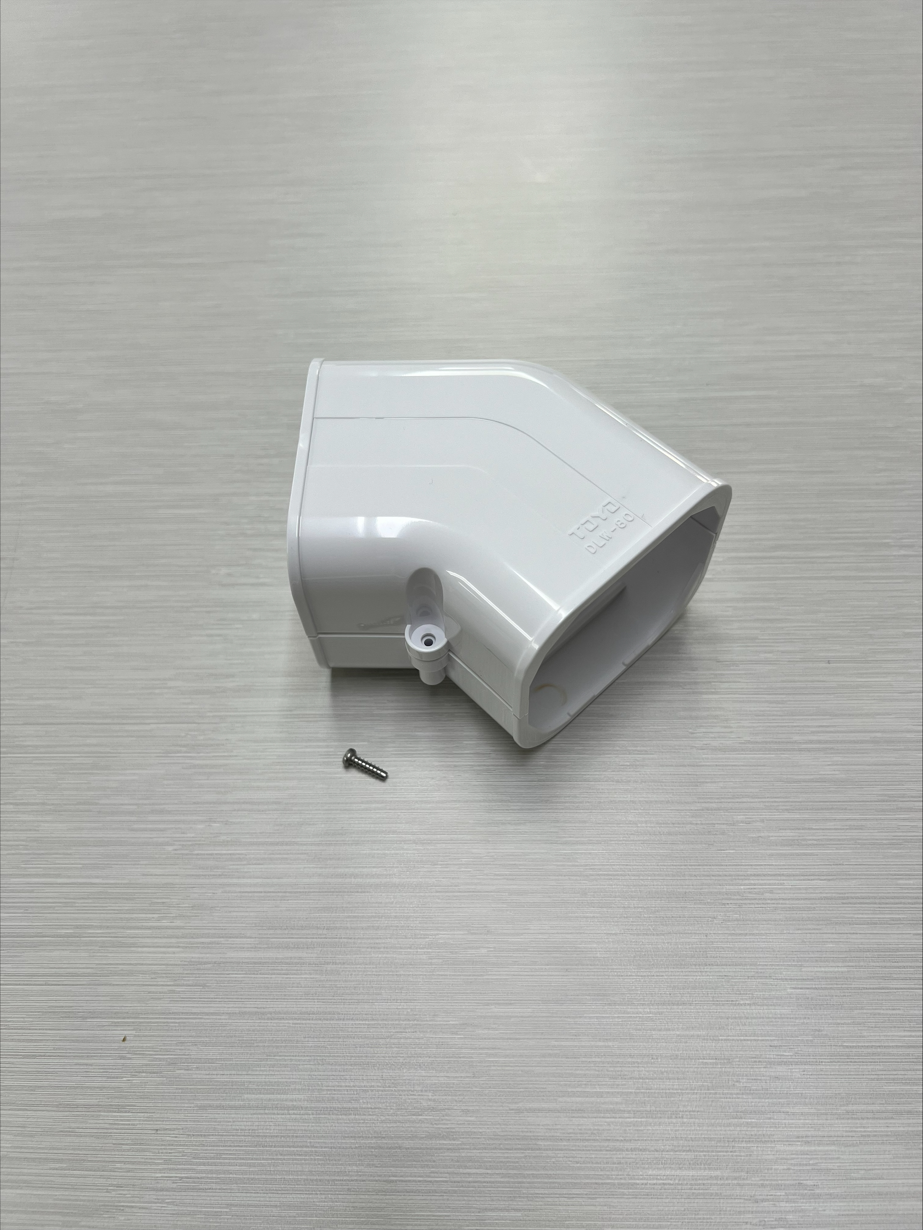 Duct 45 Elbow 80mm White WDLW-82