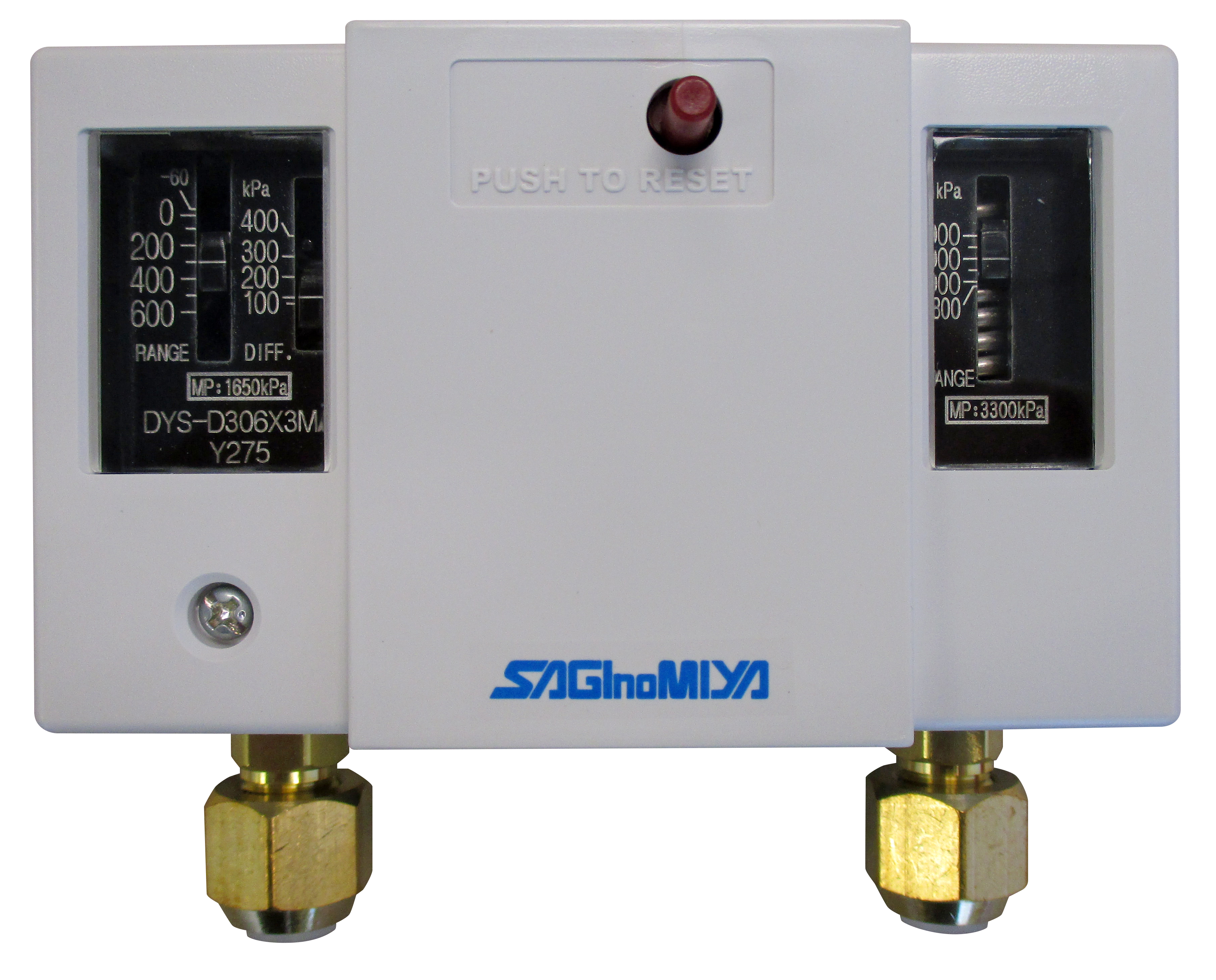 Sagi DYS-D306X3MA Dual Pressure Switch man. reset-60to600kpa