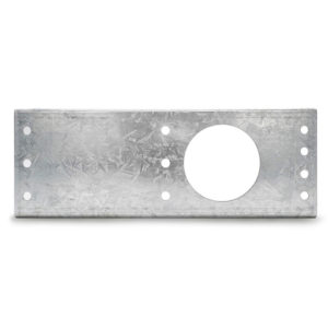 Top plate and stud stiffener