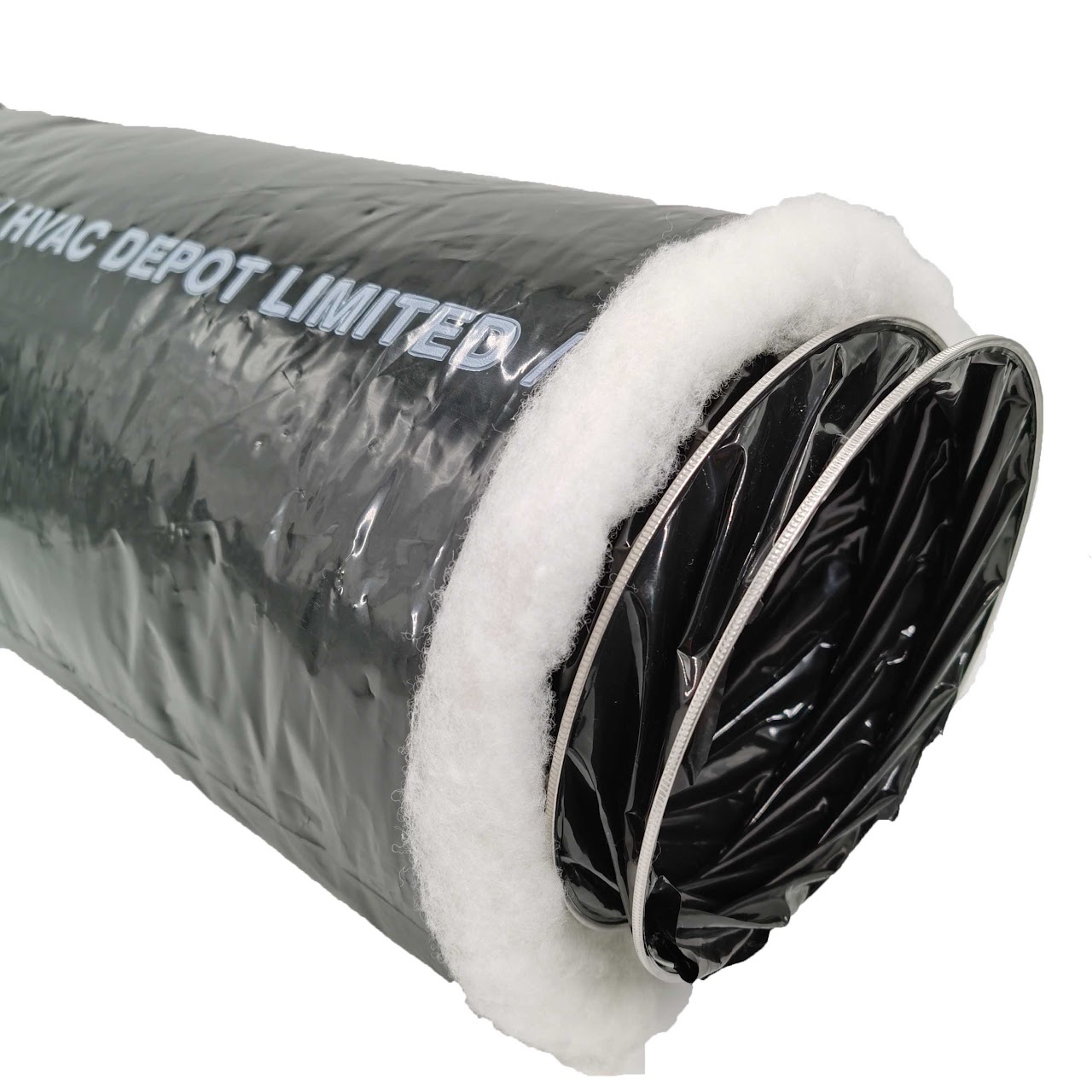 Flexilok 150mm R0.6 Insulated 6m