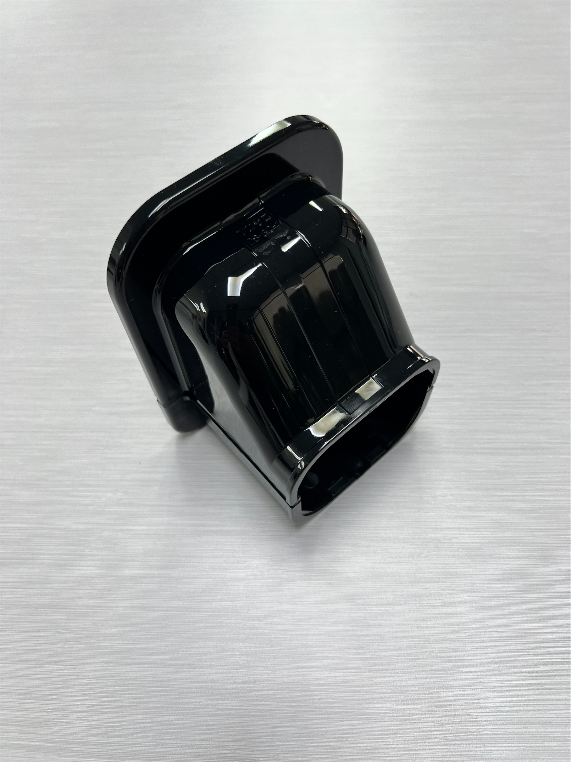 Duct Ceiling Cap 80mm Black BDS-80