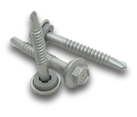 TEK SCREW 12GX45MM METAL PKT40
