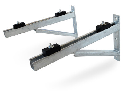 C/L Strut Wall Brkt x2 Kit 600mm