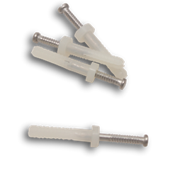 NYLON ANCHOR SS NAIL 5MMX25MM (100ea)