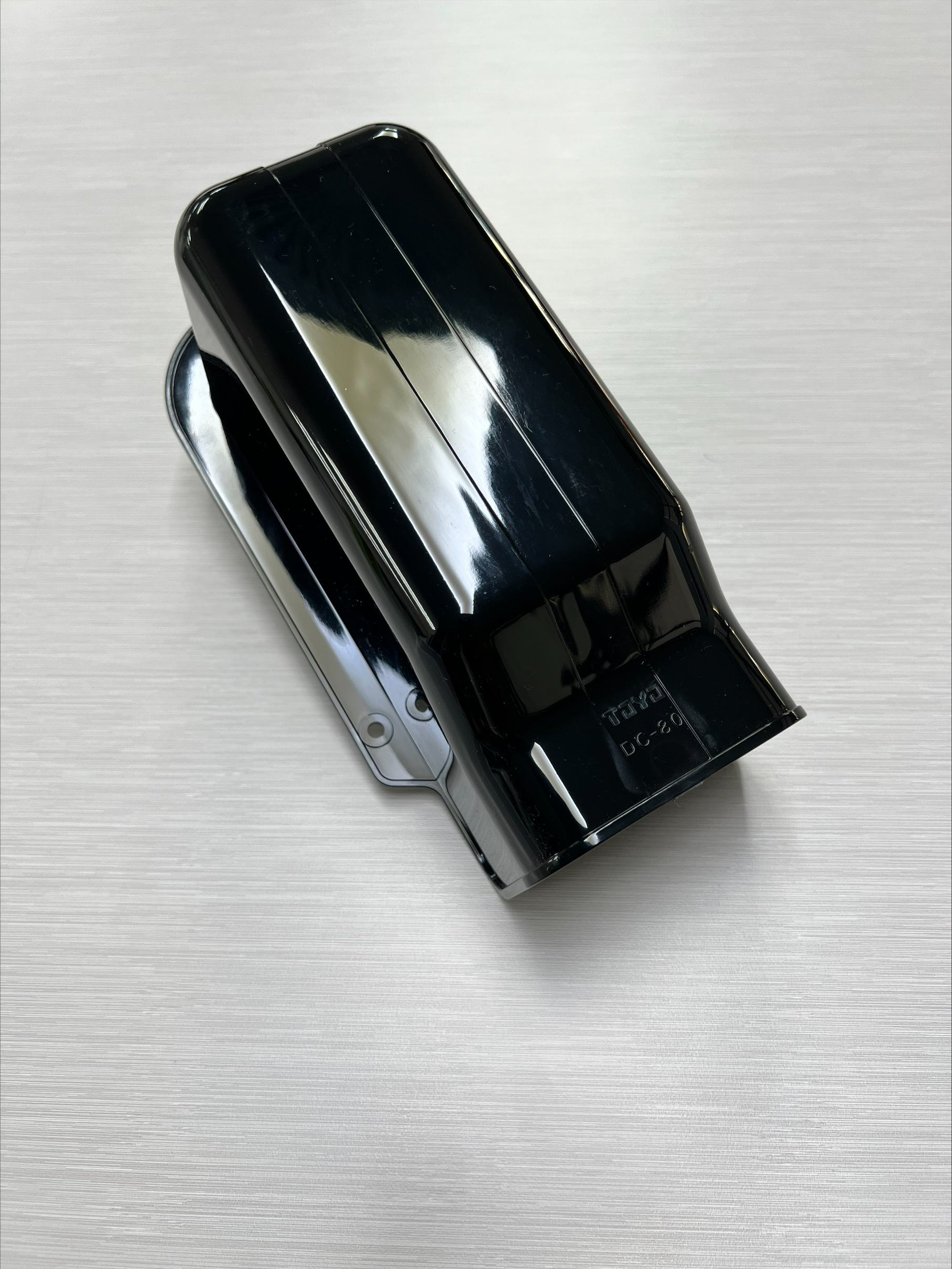 Duct Wall Cap 80mm Black BDC-80